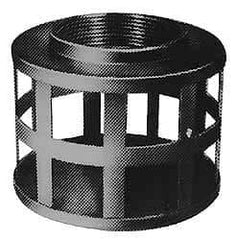 Kuriyama of America - 3" Hose, Square Hole Strainer - Plated Steel - Exact Industrial Supply