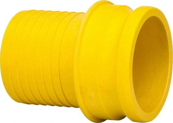 NewAge Industries - 4" Nylon Cam & Groove Suction & Discharge Hose Male Adapter Hose Shank - Part E, 75 Max psi - Exact Industrial Supply