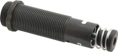 Parker - 1-1/4-12 Thread, 3/8 Rod Diam, 0.91 Stroke Length, Male Button Shock - 1-1/4 Shock Outside Diam, 5.44 OAL - Exact Industrial Supply