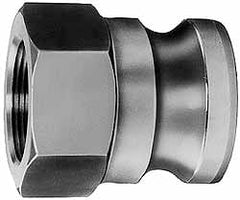 EVER-TITE Coupling Products - 4" x 3" Cam & Groove Male Adapter Female NPT Thread - Exact Industrial Supply