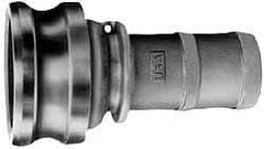 EVER-TITE Coupling Products - 3" Aluminum Cam & Groove Suction & Discharge Hose Male Adapter Hose Shank - Part E, 125 Max psi - Exact Industrial Supply