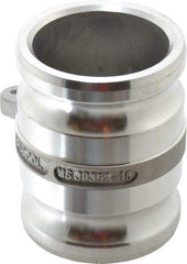 EVER-TITE Coupling Products - 3" Aluminum Cam & Groove Suction & Discharge Hose Spool Adapter - 3" Thread, 125 Max psi - Exact Industrial Supply
