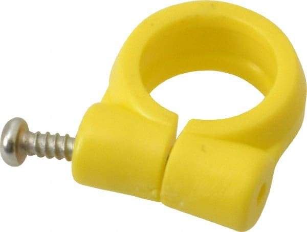 Value Collection - 1/4" Hose Inside Diam, Coolant Hose Element Clamp - For Use with 1/4" Snap Together Hose System, 4 Pieces - Exact Industrial Supply