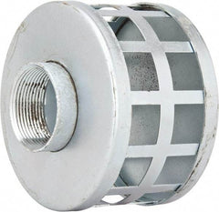 Kuriyama of America - 1-1/2" Hose, Square Hole Strainer - Plated Steel - Exact Industrial Supply