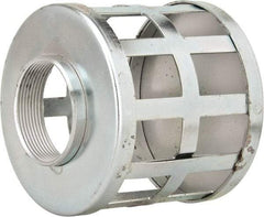 Kuriyama of America - 2" Hose, Square Hole Strainer - Plated Steel - Exact Industrial Supply