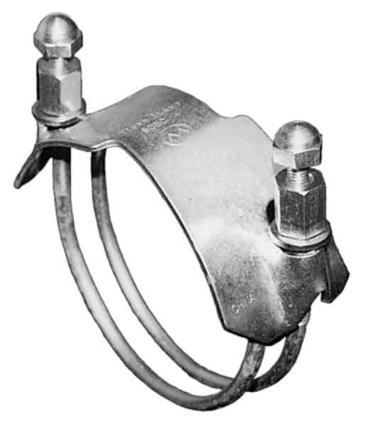 Kuriyama of America - 12" Hose, Single Bolt Clamp - Plated Steel - Exact Industrial Supply