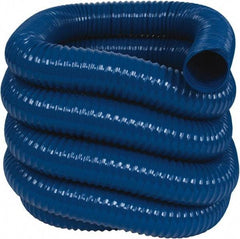 Hi-Tech Duravent - 3" ID, 25' Long, PVC Blower & Duct Hose - Blue, 4-1/4" Bend Radius, 22 In/Hg, 24 Max psi, -20 to 180°F, Abrasion and Chemical Resistant - Exact Industrial Supply