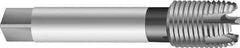 Emuge - 3-1/2 - 8 UNS, 10 Flute, Nitride Finish, Cobalt Spiral Point Tap - Modified Bottoming Chamfer, Right Hand Thread, 12.795" OAL, 2.362" Thread Length, 2.35" Shank Diam, 3BX Class of Fit - Exact Industrial Supply
