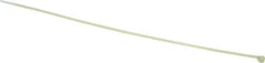 Thomas & Betts - 14.2" Long Green Nylon Standard Cable Tie - 50 Lb Tensile Strength, 1.47mm Thick, 8" Max Bundle Diam - Exact Industrial Supply