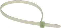 Thomas & Betts - 13.2" Long Green Nylon Standard Cable Tie - 120 Lb Tensile Strength, 1.65mm Thick, 5/8" Max Bundle Diam - Exact Industrial Supply