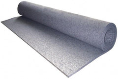 Made in USA - 3/4 Inch Thick x 60 Inch Wide x 60 Inch Long, Pressed Wool Felt Sheet - 12 Lbs/Square Yd., Gray, 400 psi - Exact Industrial Supply