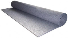 Made in USA - 5/8 Inch Thick x 72 Inch Wide x 60 Inch Long, Pressed Wool Felt Sheet - 7.7 Lbs/Square Yd., Gray, 250 psi - Exact Industrial Supply