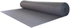 Made in USA - 5/8 Inch Thick x 72 Inch Wide x 60 Inch Long, Pressed Wool Felt Sheet - 5.3 Lbs/Square Yd., Gray, 75 psi - Exact Industrial Supply
