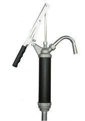 PRO-LUBE - Oil Lubrication 0.10 Strokes/oz Flow Aluminum & Steel Lever Hand Pump - Exact Industrial Supply