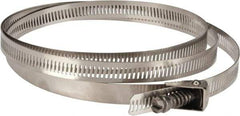 IDEAL TRIDON - SAE Size 248, 1-3/4 to 16" Diam, Stainless Steel Quick Release Worm Drive Clamp - 1/2" Wide, Material Grade 301, Series 550 - Exact Industrial Supply