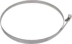 IDEAL TRIDON - SAE Size 312, 14 to 20" Diam, Stainless Steel Quick Release Worm Drive Clamp - 1/2" Wide, Material Grade 301, Series 550 - Exact Industrial Supply