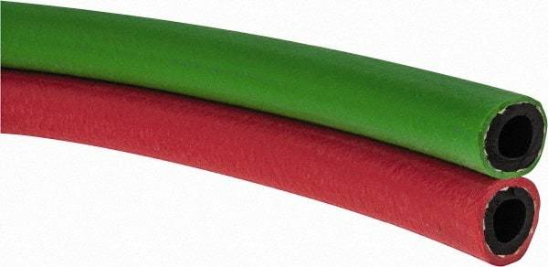 Continental ContiTech - 1/4" Inside x 17/32" Outside Diam, Grade T Welding Hose - 200 psi Working Pressure - Exact Industrial Supply