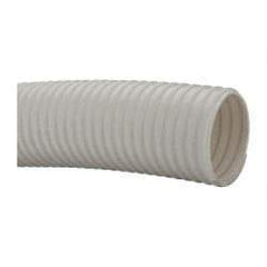 Continental ContiTech - 3" ID, 29 Hg Vac Rating, 30 psi, PVC Vacuum & Duct Hose - 100' Long, White, 8" Bend Radius, 15 to 150°F - Exact Industrial Supply