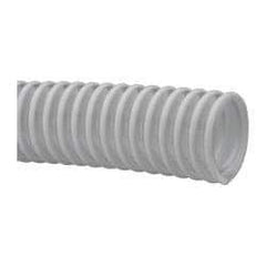 Continental ContiTech - 2" Inside x 2.43" Outside Diam, Food & Beverage Hose - 4" Bend Radius, Clear, 100' Long, 29 Vacuum Rating - Exact Industrial Supply