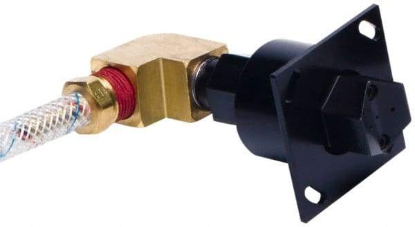 Accu-Lube - 1/2" Hose Inside Diam x 7/8" Nozzle Diam, Coolant Hose Nozzle - For Use with Junior Applicator Sawing Systems, 1 Piece - Exact Industrial Supply