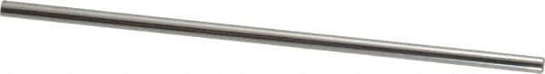 Accupro - 1/8 Inch x 4 Inch Long, Solid Carbide Round - Micrograin Grade, 0.0000 to 0.0005 Inch Tolerance - Exact Industrial Supply