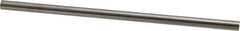 Accupro - 1/4 Inch x 6 Inch Long, Solid Carbide Round - Micrograin Grade, 0.0000 to 0.0005 Inch Tolerance - Exact Industrial Supply