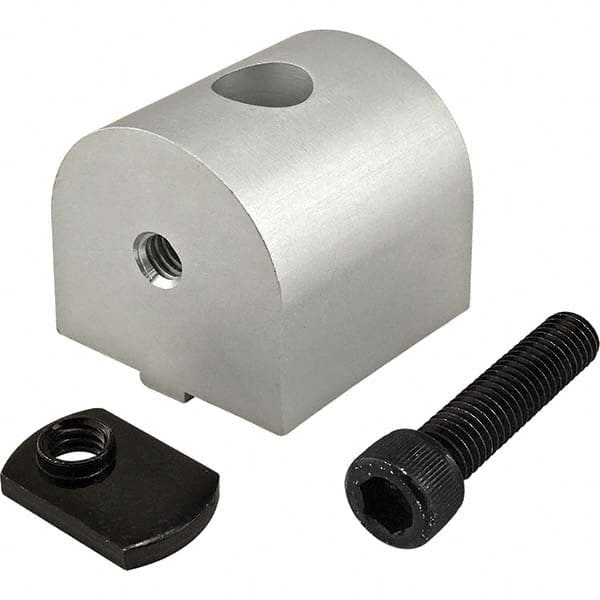 80/20 Inc. - 1-1/2" Wide x 1.6094" High x 1-1/2" Long Open Shelving 90 Degree Pivot Nub - Exact Industrial Supply