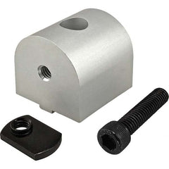 80/20 Inc. - 1-1/2" Wide x 1.6094" High x 1-1/2" Long Open Shelving 90 Degree Pivot Nub - Exact Industrial Supply