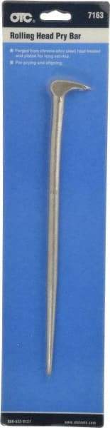 OTC - 12" Long, Steel Pry Bar - Automotive Hand Tool - Exact Industrial Supply