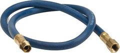 Coilhose Pneumatics - 1/4" ID 3' Long Lead-In Whip Hose - FNPT x MNPT Swivel Ends, 200 Working psi, -40 to 212°F, 1/4" Fitting, - Exact Industrial Supply