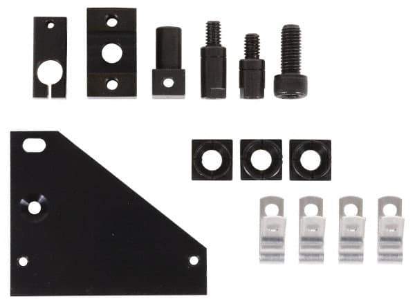 Newall - DRO Brackets & Mounting Hardware Accessory Type: Bracket Kit For Use With: NMS300 DRO; NMS800 DRO; Microsyn Encoder - Exact Industrial Supply