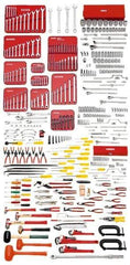 Proto - 453 Piece Intermediate Tool Set - Tools Only - Exact Industrial Supply