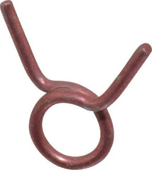 Rotor Clip - 3/4" Wide, Carbon Steel Single Wire Hose Clamp - Exact Industrial Supply