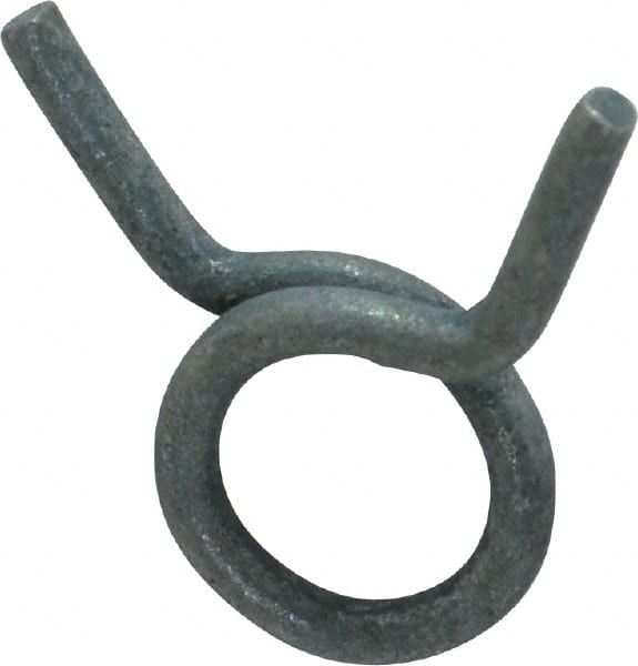 Rotor Clip - 0.94" Wide, Carbon Steel Single Wire Hose Clamp - Exact Industrial Supply
