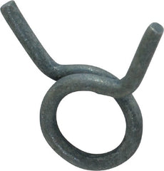 Rotor Clip - 0.94" Wide, Carbon Steel Single Wire Hose Clamp - Exact Industrial Supply