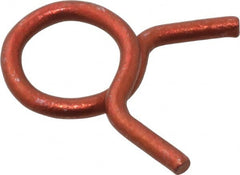 Rotor Clip - 1" Wide, Carbon Steel Single Wire Hose Clamp - Exact Industrial Supply