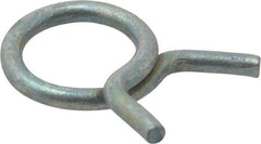 Rotor Clip - 1.06" Wide, Carbon Steel Single Wire Hose Clamp - Exact Industrial Supply