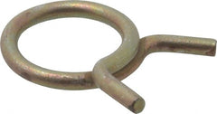 Rotor Clip - 1.19" Wide, Carbon Steel Single Wire Hose Clamp - Exact Industrial Supply