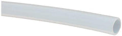 Value Collection - 1/4" ID x 5/16" OD, 1/32" Wall Thickness, Cut to Length (50' Standard Length) PTFE Tube - Natural White, 60 Hardness - Exact Industrial Supply