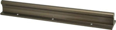 Pacific Bearing - 1/2" Shaft Diam, 1-1/2" Base Width, Ceramic Coated, Aluminum Shaft, Aluminum Rail, Round Shaft Assemblies - 0.17" Mounting Hole Diam, 12" Long - Exact Industrial Supply