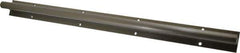 Pacific Bearing - 3/4" Shaft Diam, 1-3/4" Base Width, Ceramic Coated, Aluminum Shaft, Aluminum Rail, Round Shaft Assemblies - 0.221" Mounting Hole Diam, 24" Long - Exact Industrial Supply