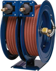 CoxReels - 25' Spring Retractable Hose Reel - 300 psi, Hose Included - Exact Industrial Supply