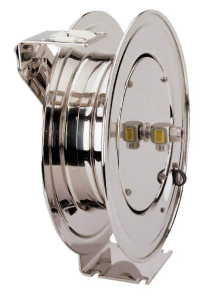 CoxReels - 50' Spring Retractable Hose Reel - 300 psi, Hose Not Included - Exact Industrial Supply