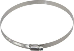 IDEAL TRIDON - SAE Size 104, 5 to 7" Diam, Carbon Steel Worm Drive Clamp - 1/2" Wide, Series 600 - Exact Industrial Supply