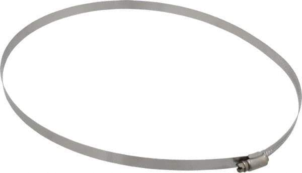 IDEAL TRIDON - SAE Size 176, 9-1/2 to 11-1/2" Diam, Stainless Steel Worm Drive Clamp - 1/2" Wide, Material Grade 201/305, Series 620 - Exact Industrial Supply