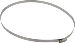 IDEAL TRIDON - SAE Size 176, 9-1/2 to 11-1/2" Diam, Stainless Steel Worm Drive Clamp - 1/2" Wide, Material Grade 201/305, Series 620 - Exact Industrial Supply