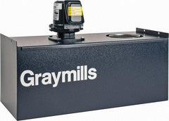 Graymills - 10 Gallon Tank Capacity, Coolant Pump/Motor - 24" Tank Length x 9-3/4" Tank Width x 16" Tank Height - Exact Industrial Supply