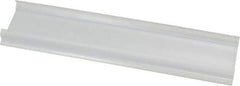Aigner Index - 6 Long x 1-5/16 Wide, Snap On Back, Label Holder - Exact Industrial Supply