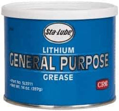 CRC - 14 oz Can Lithium General Purpose Grease - Amber, 300°F Max Temp, NLGIG 2, - Exact Industrial Supply