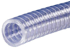 Kuriyama of America - 1-1/2" ID x 1.854" OD, 50' Long, PVC Tube - Clear, 50 Max psi - Exact Industrial Supply